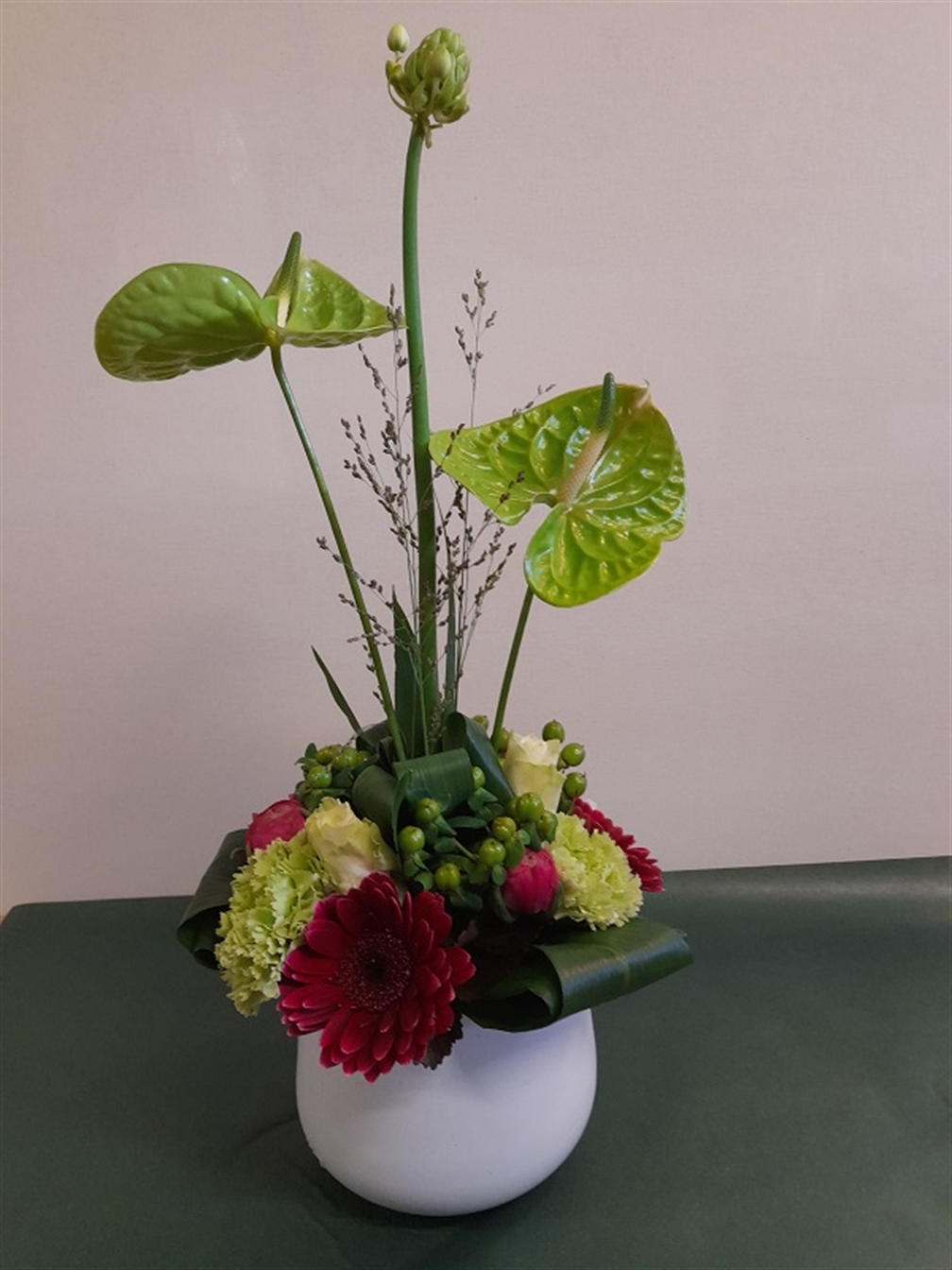 Bloemstuk "Anthurium