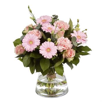Gerbera/Roos boeket