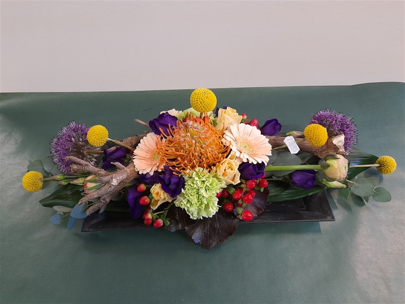 Bloemstuk langwerpig